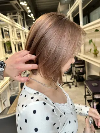 ショート ✨似合わせカット/ 艶カラー恵比寿✨のヘアスタイル