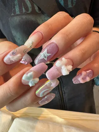 ネイル AOI✩⡱ y2kネイルのネイルデザイン