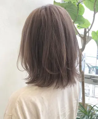 ミディアム カラー nakahara madokaのヘアスタイル