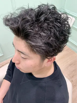 ショート パーマ メンズ Shingo #パーマのヘアスタイル