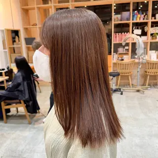 ミディアム カラー 透明感カラー/レイ ヤー/Nana🌈のヘアスタイル