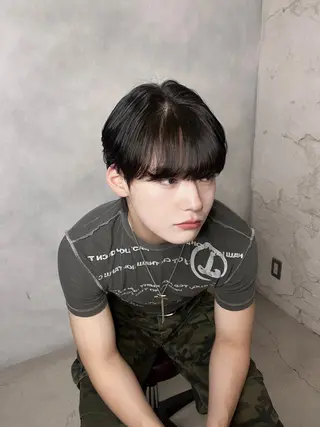 パーマ メンズ 大阪韓国メンズ特化 LUNAのヘアスタイル