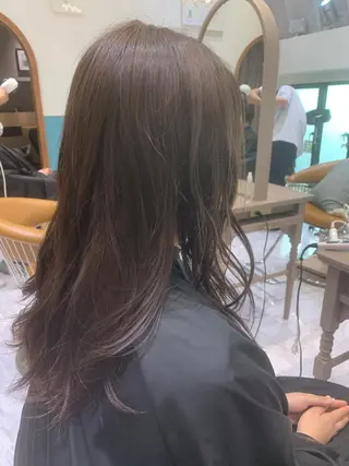 ミディアム カラー ✄個性を生かす✄ 𝒉a𝒓u𝒏aのヘアスタイル