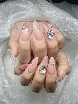 ネイル Lee Nails チップ長さだし専門店のネイルデザイン
