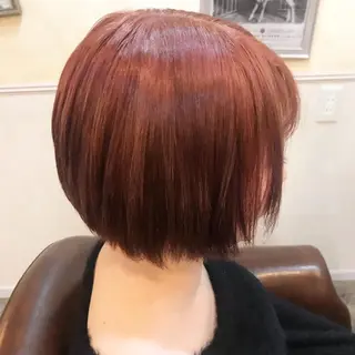 ショート カラー オーストヘアー ミコ所属・岩谷/ブリーチ 🫧透明感カラーのヘアスタイル