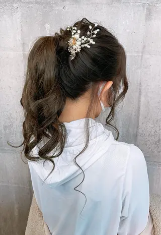 ヘアアレンジ _WHITE浜松店 もえかのヘアスタイル