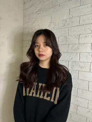 ロング 韓国レイヤーカット/ 🩶HARUKA🩶のヘアスタイル