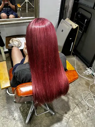 イシヅカ リクのヘアスタイル
