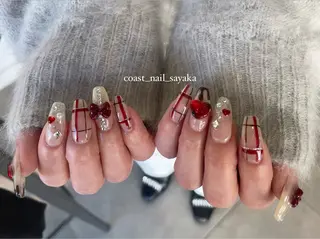 ネイル HOSHI ⭐️辻堂 /藤沢ガーリーネイルのネイルデザイン