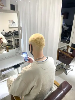 ショート カラー 縮毛矯正とレイヤー /杉村凜汰郎のヘアスタイル