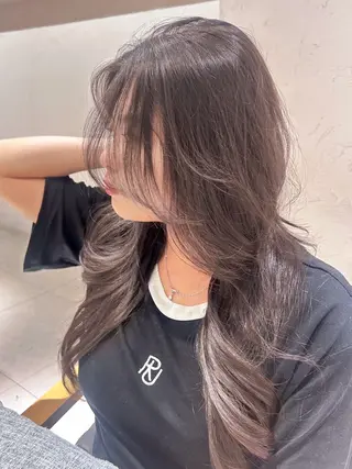 ロング ミディアムヘア Chifumiのヘアスタイル