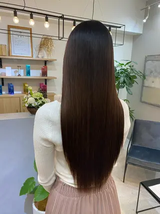 ロング カラー メンズ マツエク・マツパ ボブ、縮毛矯正👑 心斎橋/高城涼也のヘアスタイル