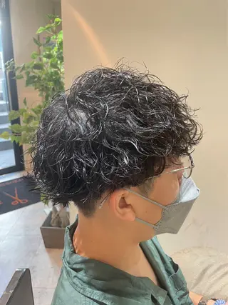 パーマ 🔷メンズ推し🔷 遠藤暖大のヘアスタイル