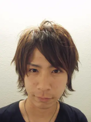 カラー パーマ メンズ 黒木 健悟のヘアスタイル