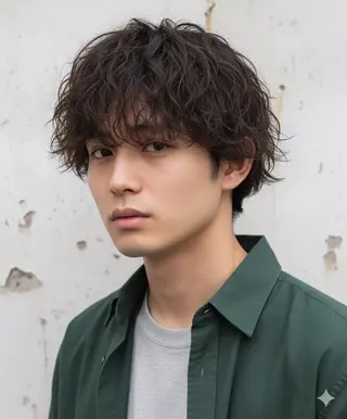 メンズ 【メンズパーマ】 SiLO 三宅のヘアスタイル