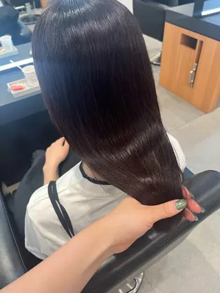 ミディアム 髪質改善・水素カラー ARIA(ému)のヘアスタイル