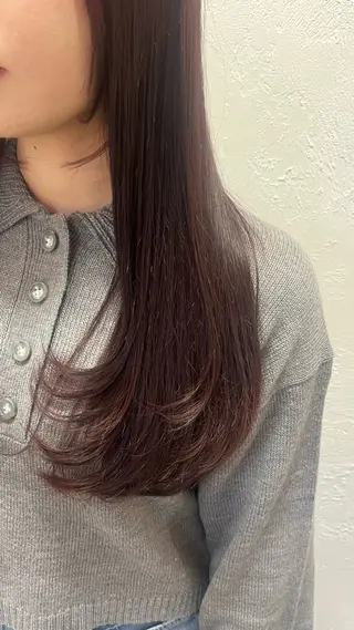 ロング カラー Lomalia もえかのヘアスタイル