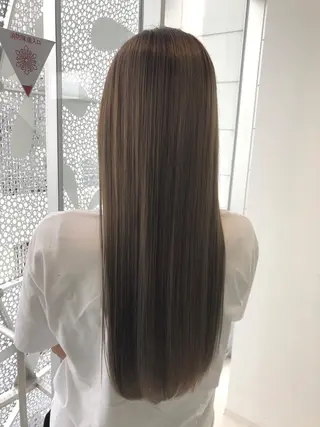 ロング カラー ヘアアレンジ 🏅髪質改善🏅店長 鈴木淳平のヘアスタイル