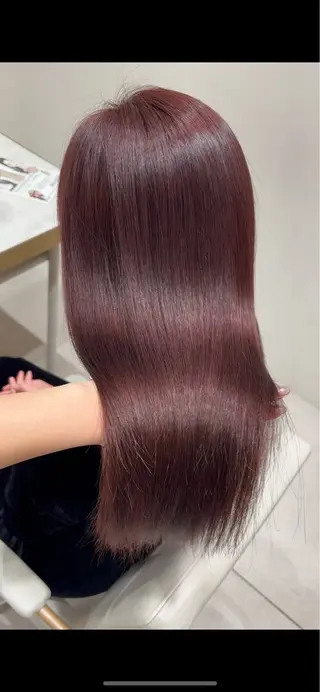 ロング カラー 🤍艶髪透明感 カラー/直井優花🤍のヘアスタイル