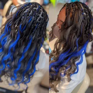 ロング ヘアアレンジ scamp ★のヘアスタイル