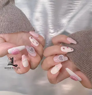 ネイル BAMBOO BLISS 研修用のネイルデザイン