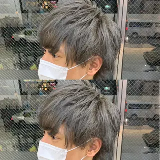 ショート カラー メンズ メンズ専門店 店長 小柳 裕夢のヘアスタイル