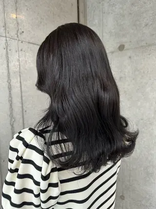 ロング カラー 女性に人気♪ はやしほのかのヘアスタイル