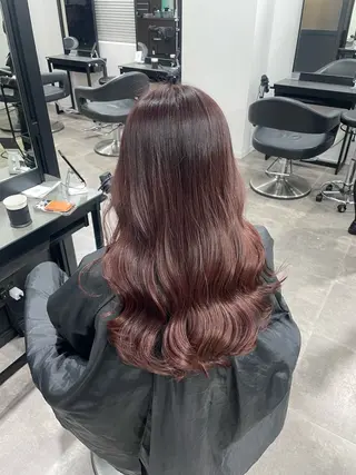 ロング カラー 🎀暖色/ラベンダー /paru🤍のヘアスタイル