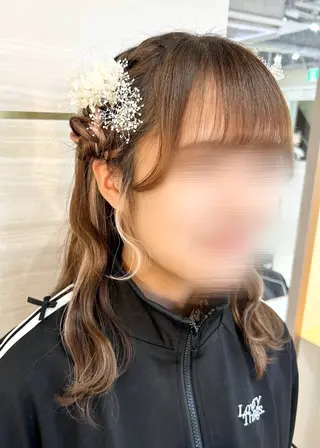 ヘアアレンジ 🦋‪NANA🦋‪ /韓国風/束感まつ毛のマツエク・マツパデザイン