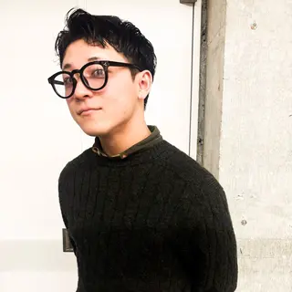 ショート メンズ myu 🐈‍⬛のヘアスタイル