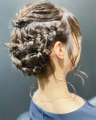 ロング 柿本拓【全席完全個室 ログネオン】のヘアスタイル