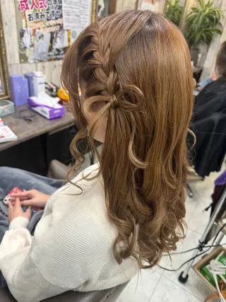 ヘアアレンジ 土屋朱理/ Doukeshiのヘアスタイル