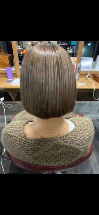ミディアム レディースカット無料 ゆうな🐇のヘアスタイル