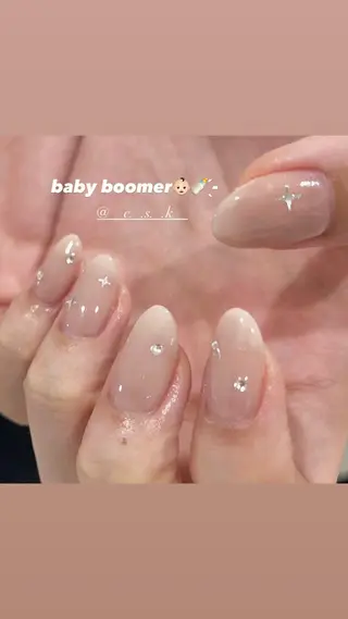 ネイル 🎀チーク/ちゅるん 🫧chisa🎀のネイルデザイン