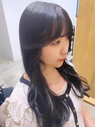 ロング カラー 🎀ブリーチなし 透明感🎀yuhiのヘアスタイル