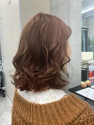 ミディアム if所属・大崎if ほりはるかのヘアスタイル
