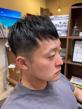 メンズ 水野 雄介のヘアスタイル