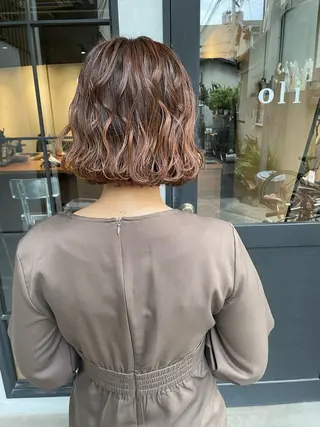 ショート ボブ／パーマ指名 No. 1🍃れんとのヘアスタイル