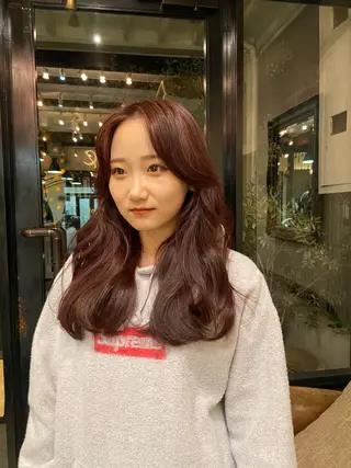 ロング カラー ダメージレス美容師 🌱水島侑理のヘアスタイル