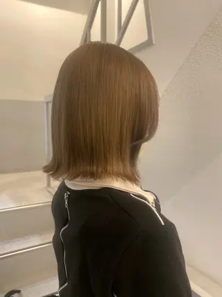 ミディアム 【Mimosa】 Irohaのヘアスタイル