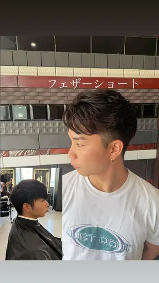 メンズ DESIGN SALON  LIA・デザインサロンリア所属・問屋町/男前製作ルー ム/メンズ特化/賢佑のヘアスタイル