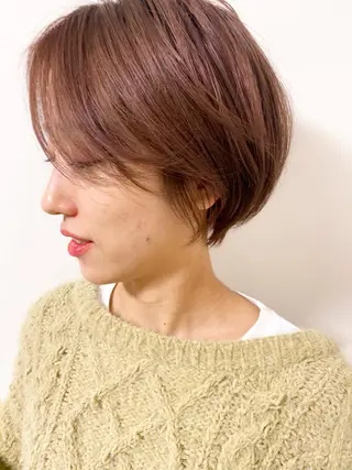 ショート カラー レイヤーカット/ 火ノ見🪡のヘアスタイル