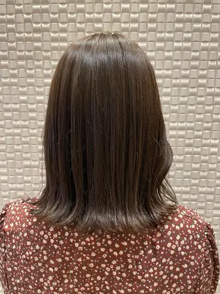 ミディアム シャドールーツ美容師 篠原康太のヘアスタイル