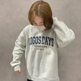 ミディアム カラー はちすか るかのヘアスタイル