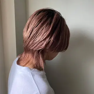 カラー メンズ 美髪ストレート 川本雄己のヘアスタイル