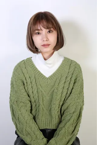 ミディアム 加藤 真介のヘアスタイル