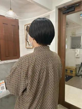 ショート hairsalon necco所属・谷澤 朋佳のヘアスタイル