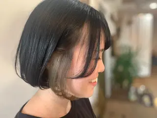 ミディアム 佐藤 美咲のヘアスタイル