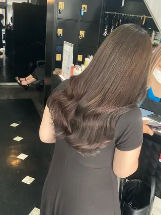 ロング カラー mizu kiのヘアスタイル