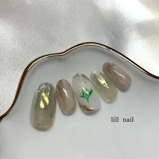 ミディアム pllia beautyのネイルデザイン